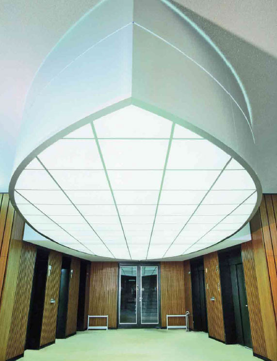 White flashed opal glass light fixture