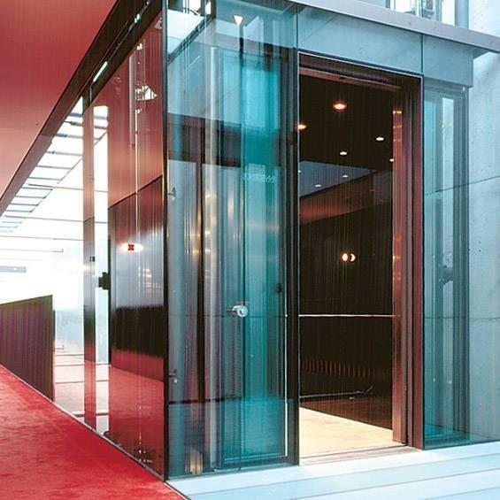 Special glass for elevator construction